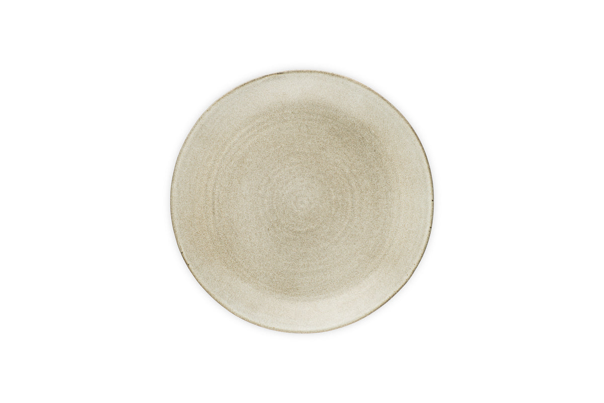 Assiette plate en faïence Valinha - Gris
