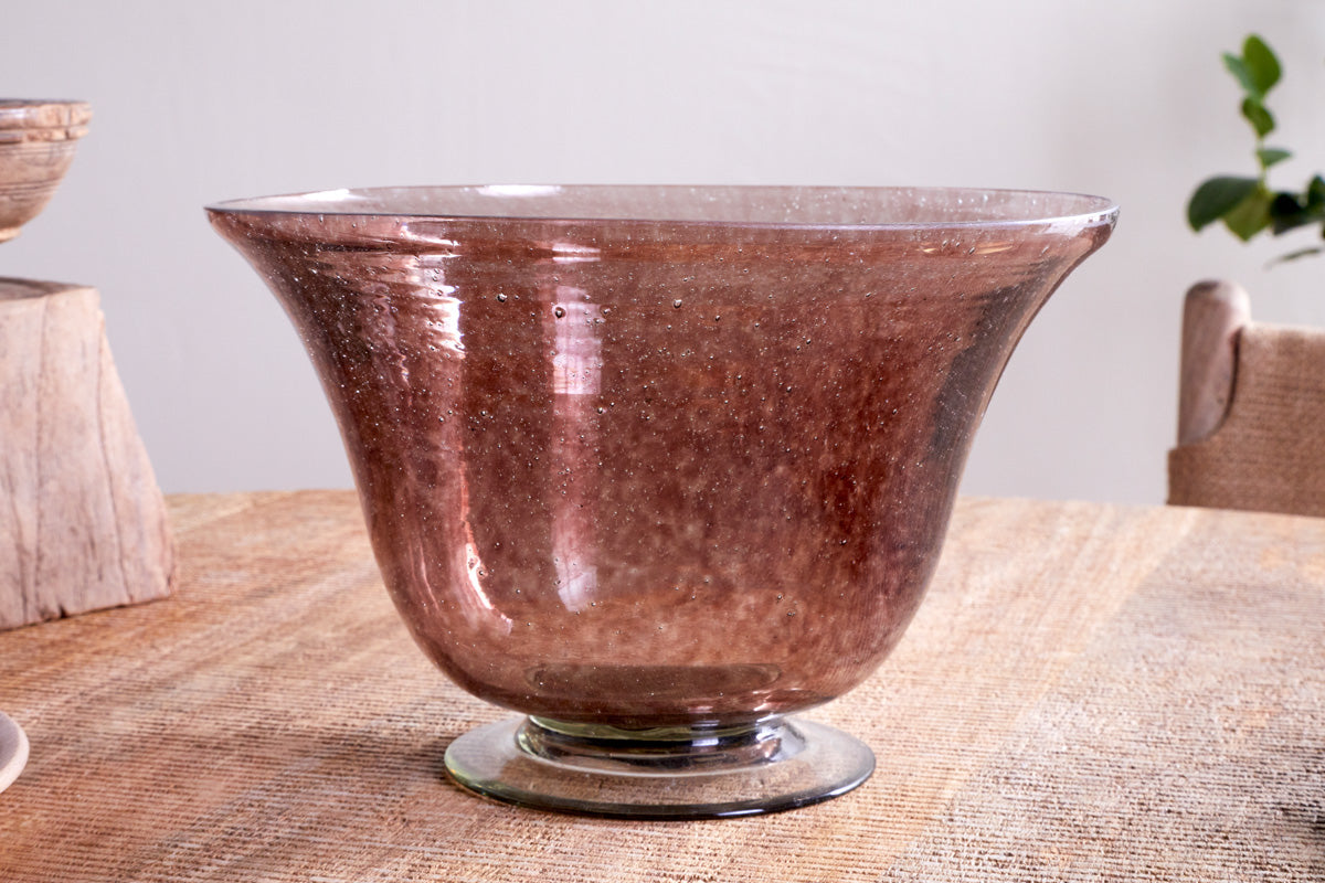 Bol en verre Aderonke - Prune
