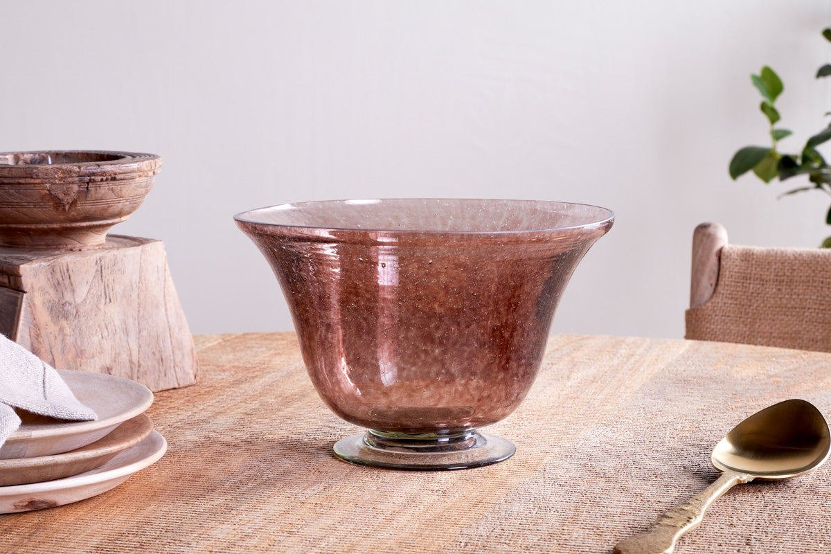 Bol en verre Aderonke - Prune
