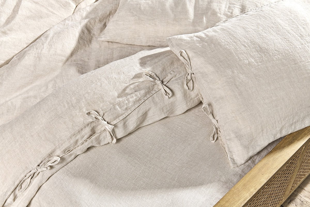 Housse de Couette en Lin Adya - Naturel