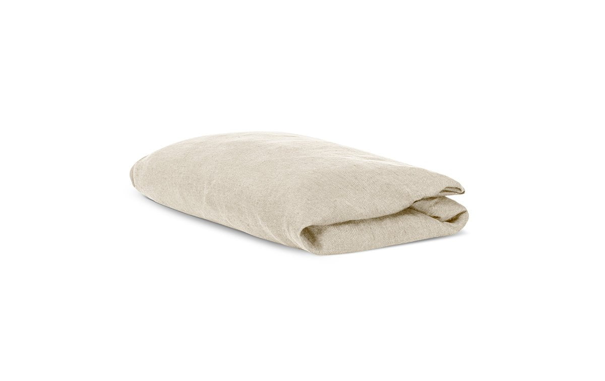 Drap-housse en lin Adya - Naturel
