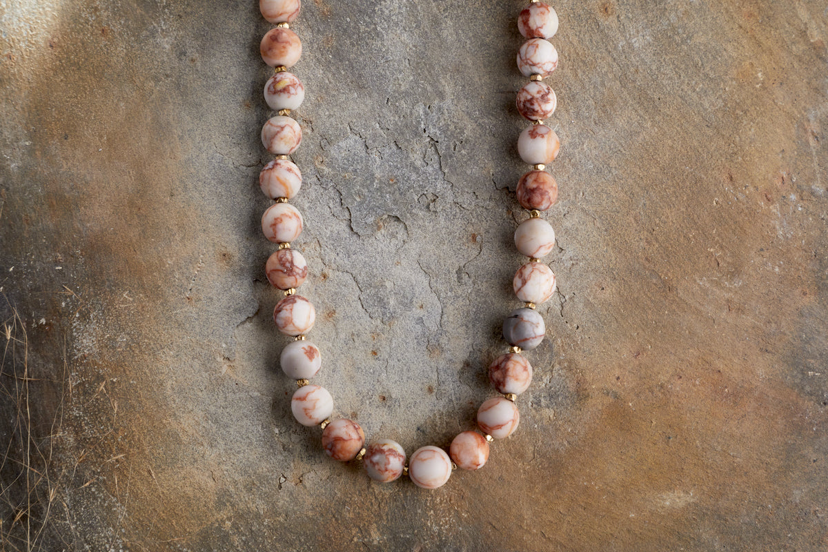 Collier Cerita - Rhodochrosite