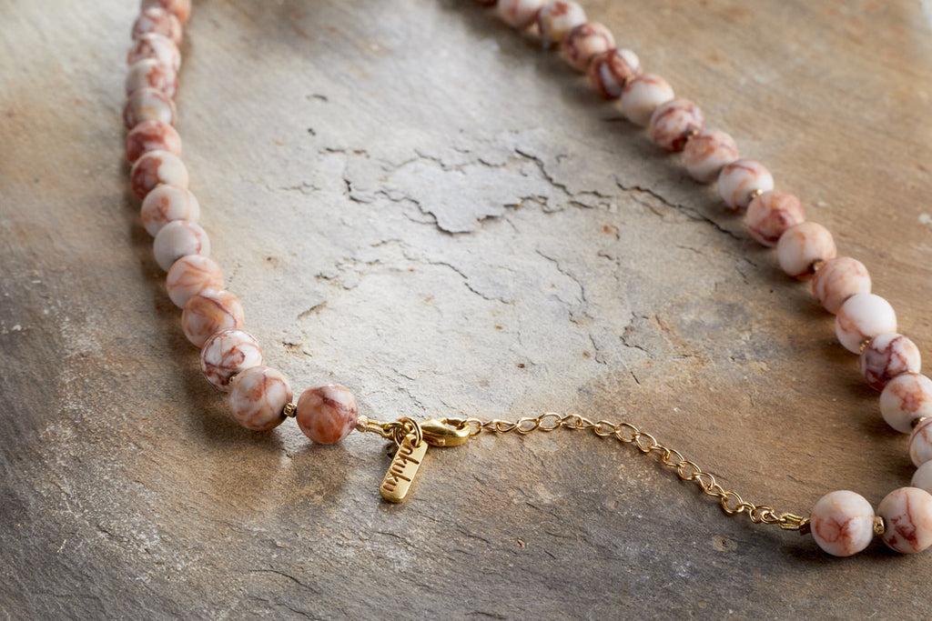 Collier Cerita - Rhodochrosite