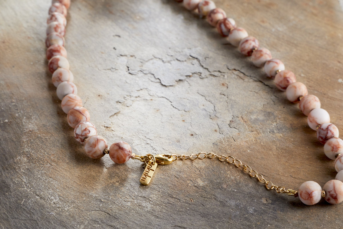 Collier Cerita - Rhodochrosite