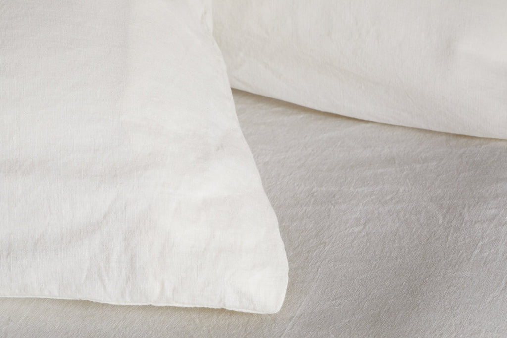 Taies d'oreiller Cela Hemp &amp; Cotton Housewife - Naturel