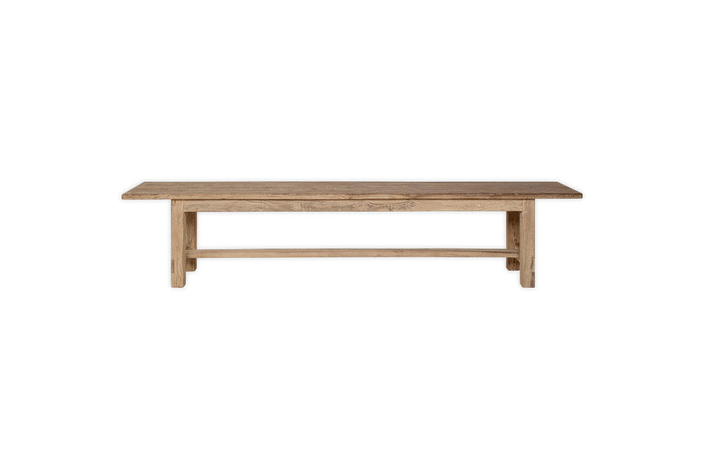 Banc Fioni en bois recyclé - Naturel