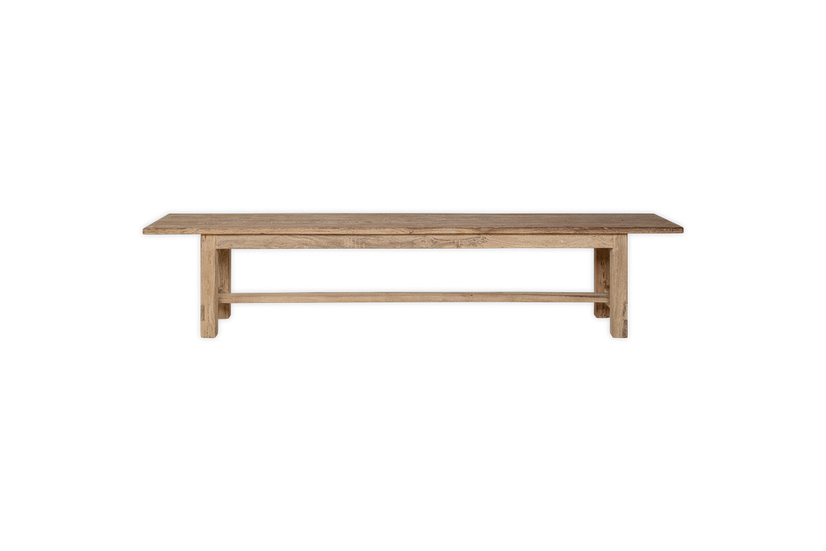 Banc Fioni en bois recyclé - Naturel