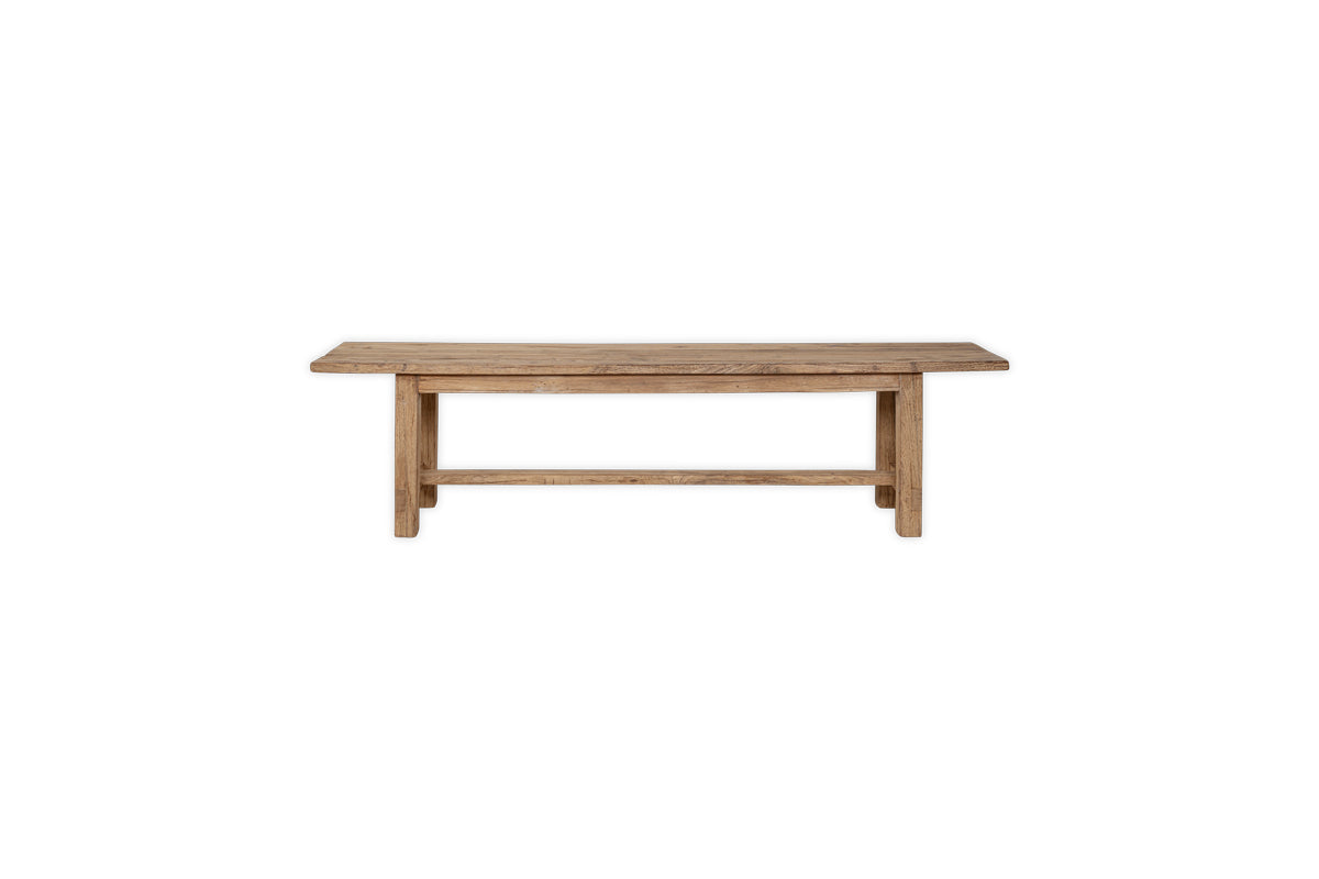 Banc Fioni en bois recyclé - Naturel