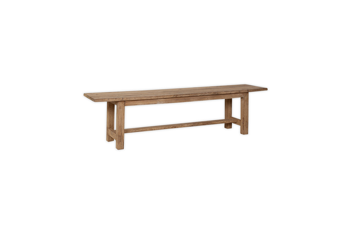 Banc Fioni en bois recyclé - Naturel