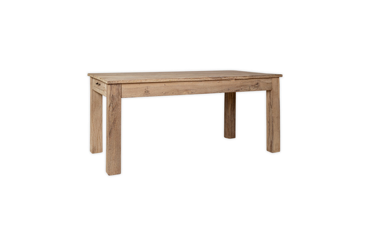 Table à manger Fioni en bois recyclé - Naturel