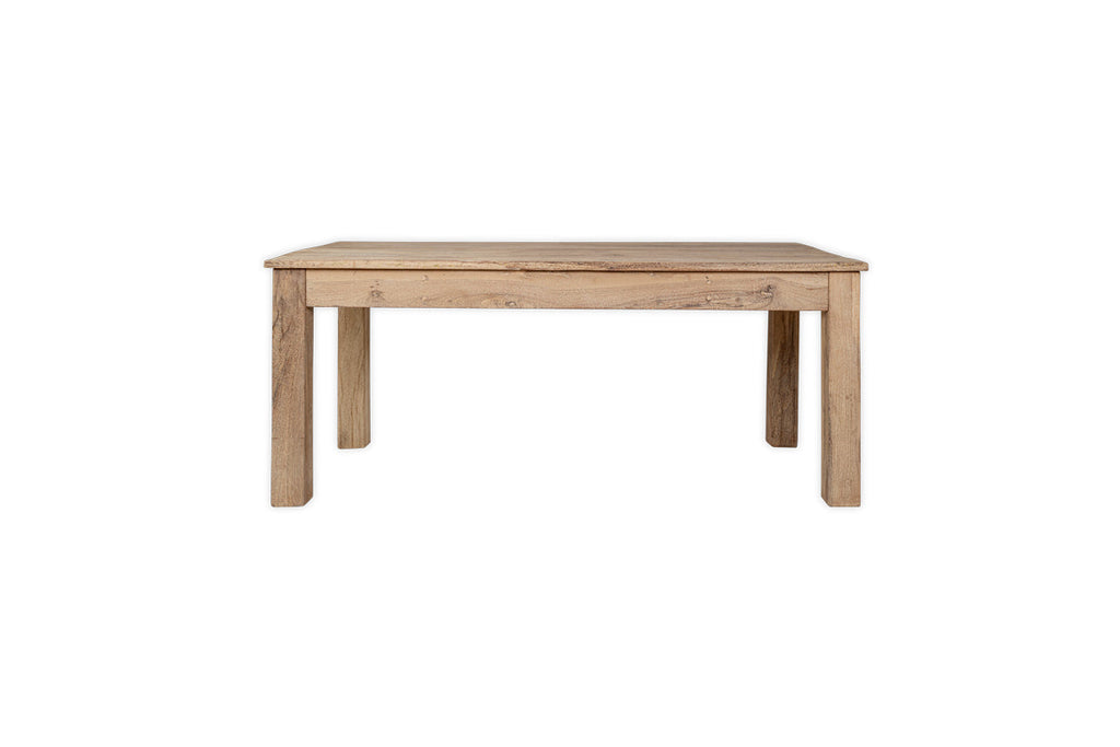 Table à manger Fioni en bois recyclé - Naturel