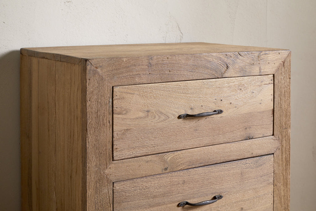 Commode Iya en bois recyclé - Naturel - Petit