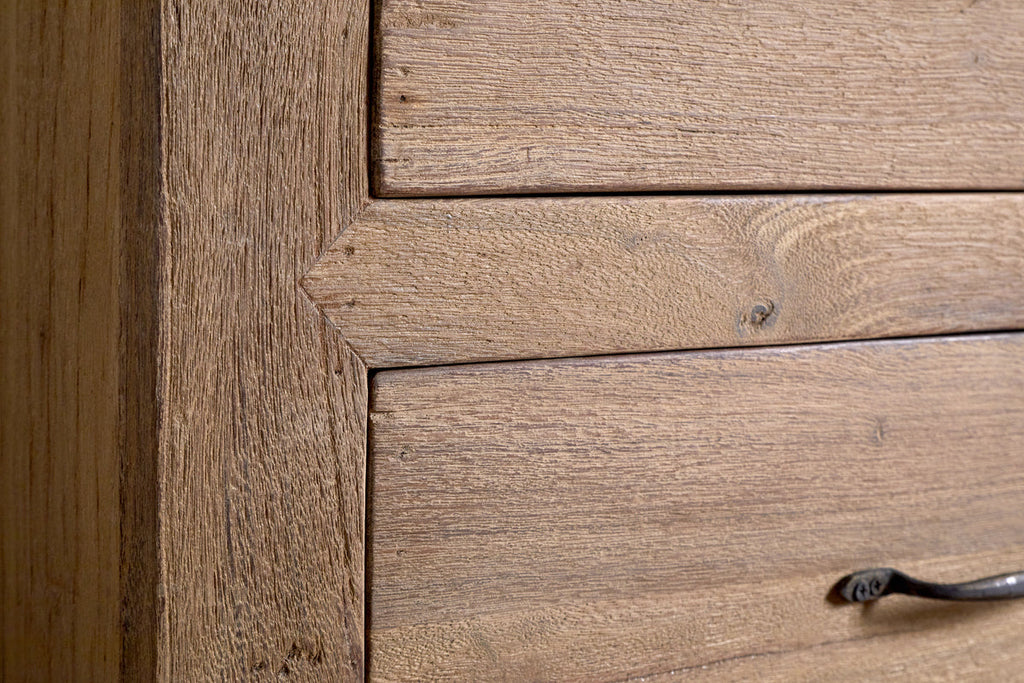 Commode Iya en bois recyclé - Naturel - Petit