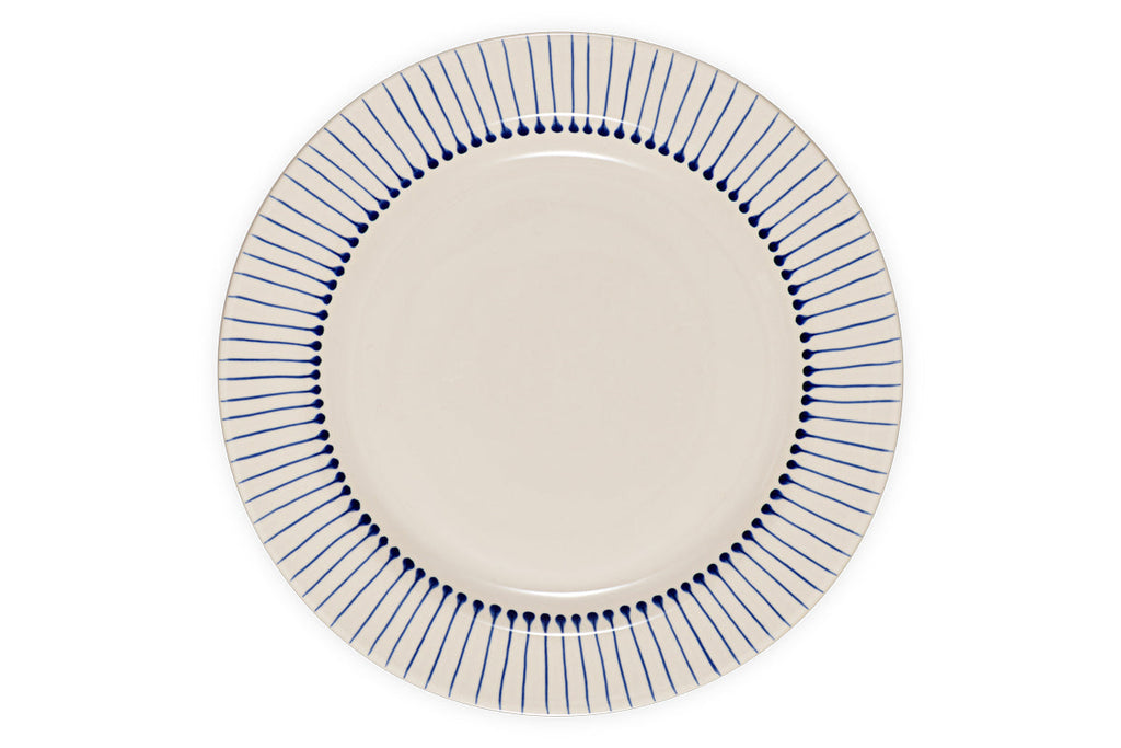 Assiette plate Iba - Indigo