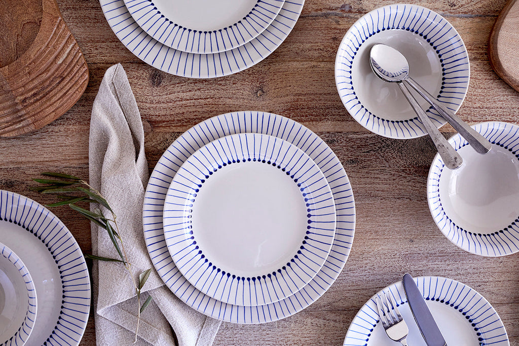 Service de table Iba - Indigo - (Lot de 12)