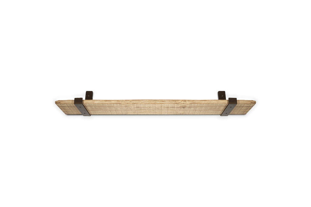 Étagère Ibo en bois recyclé et fer - Naturel