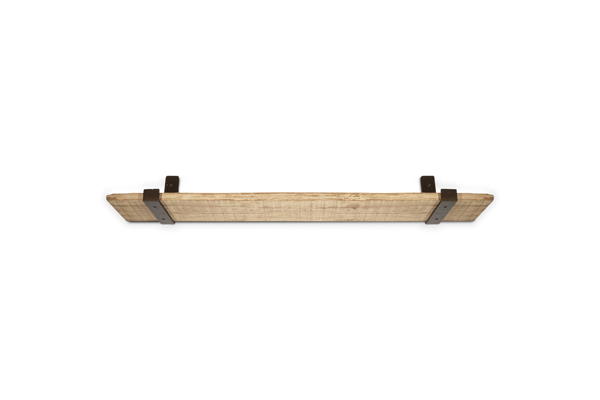 Étagère Ibo en bois recyclé et fer - Naturel
