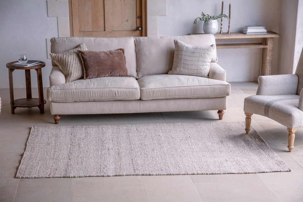Tapis en laine Jala - Naturel