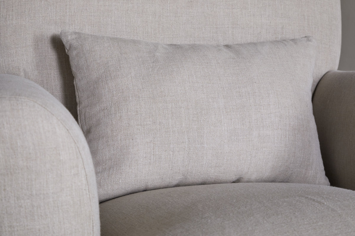 Fauteuil Kashi en lin - Naturel