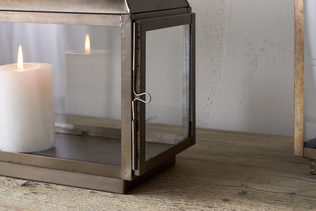 Lanterne large Kiwanda - Laiton antique