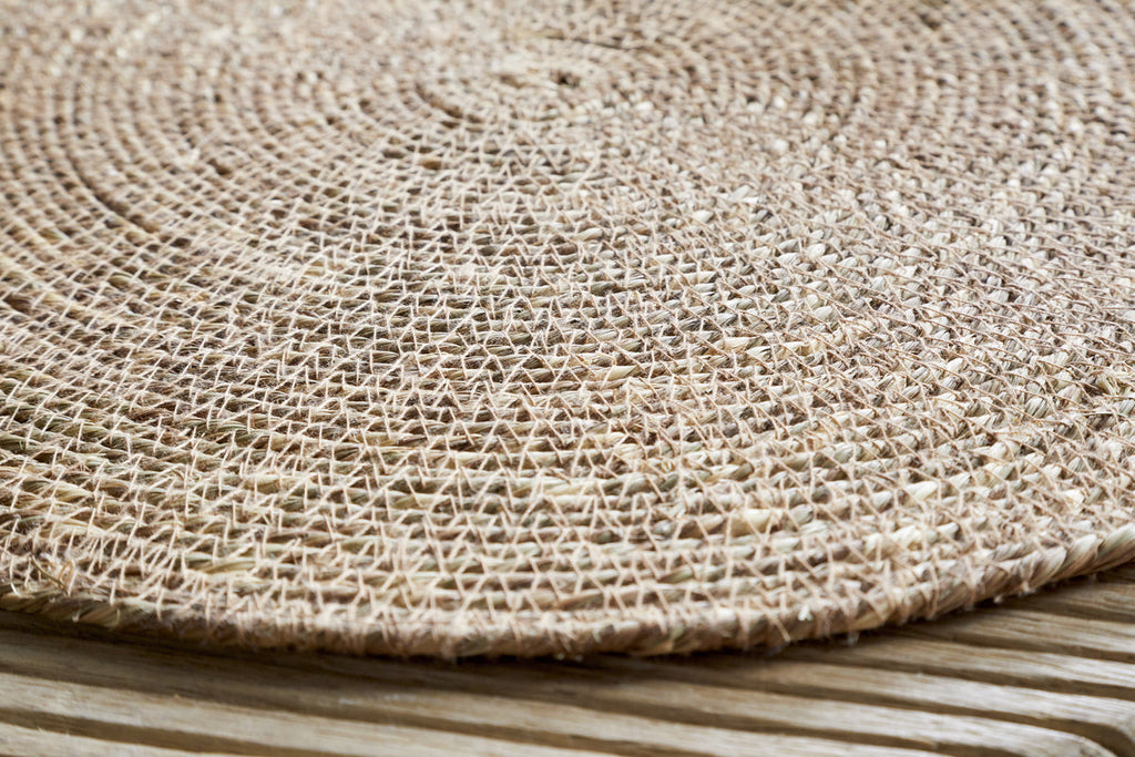 Sets de table tissés Keso - Marron (lot de 4)