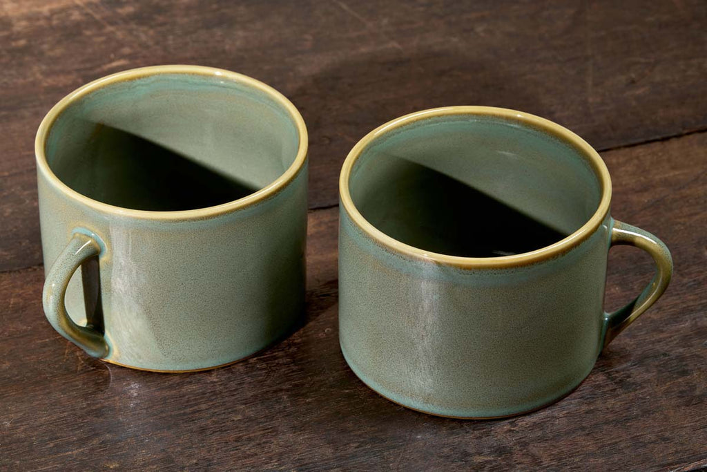 Tasses Kalini - Bleues - Grandes (Lot de 2)