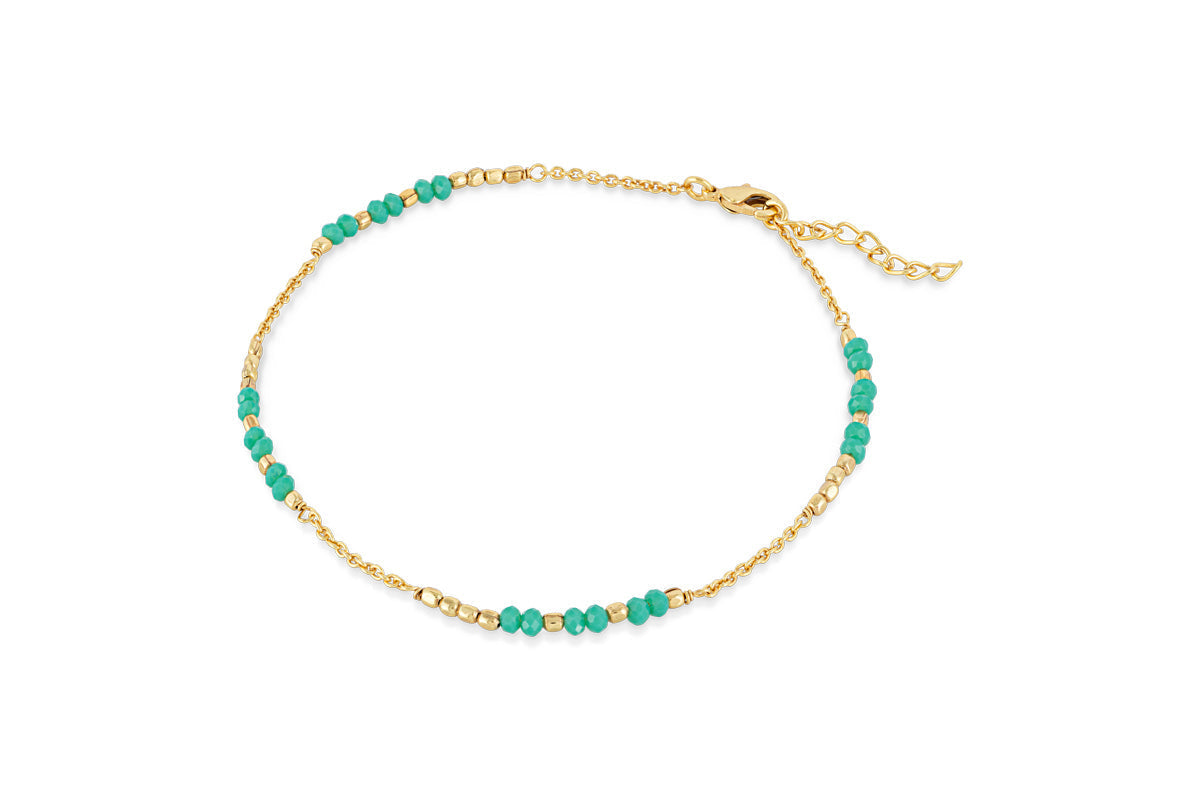 Bracelet de cheville Mindra - Turquoise