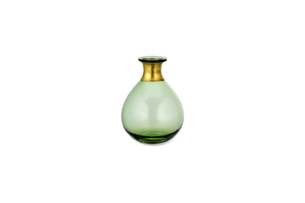 Mini vase en verre Miza - Vert