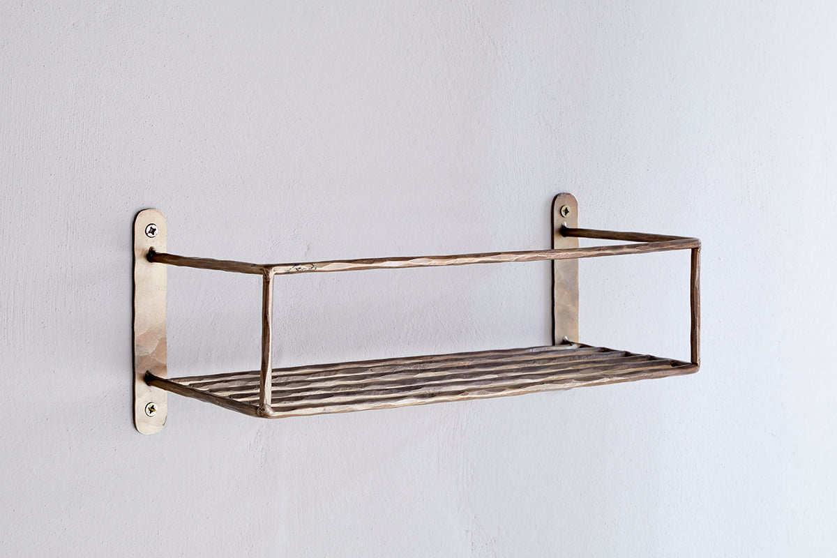 Étagère de salle de bain Olani - Laiton antique