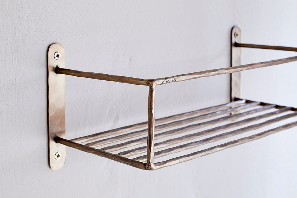 Étagère de salle de bain Olani - Laiton antique