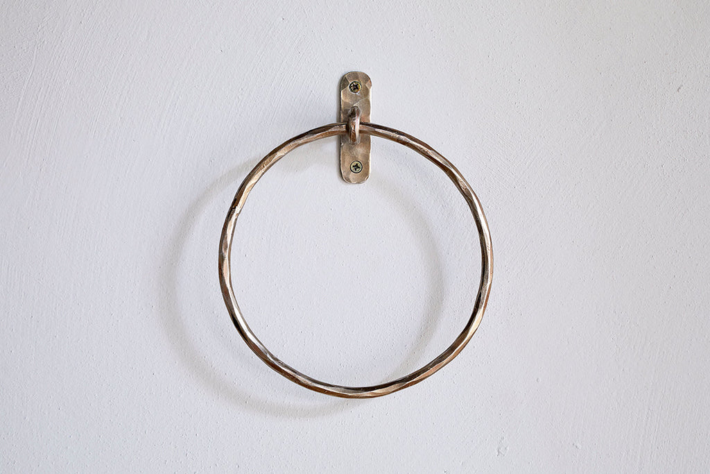 Anneau porte-serviettes Olani - Laiton antique