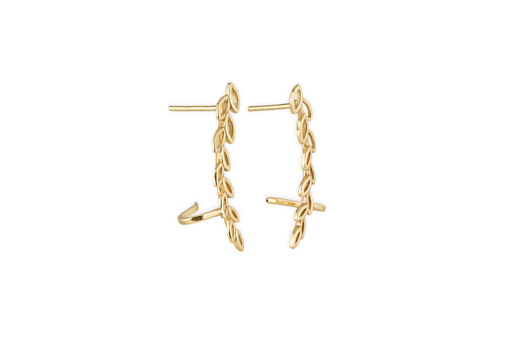 Boucles d'oreilles grimpantes Pritee - Or