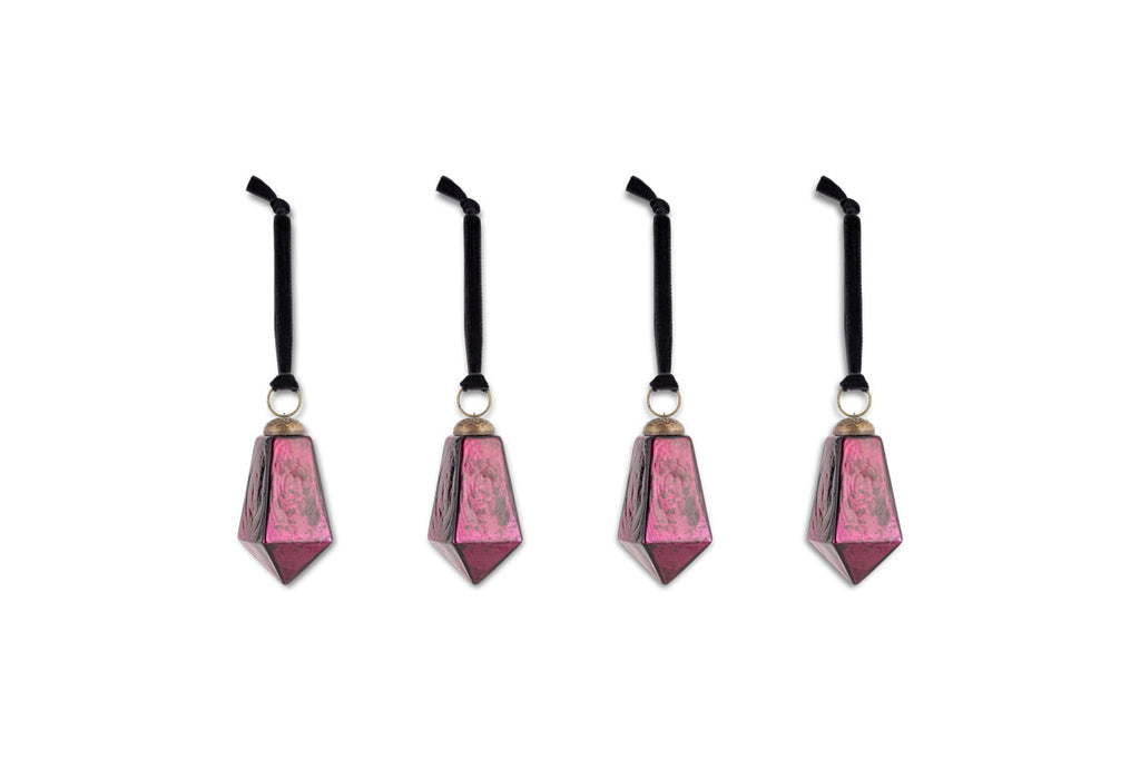 Boules Ratnam - Rubis grand format (lot de 4)