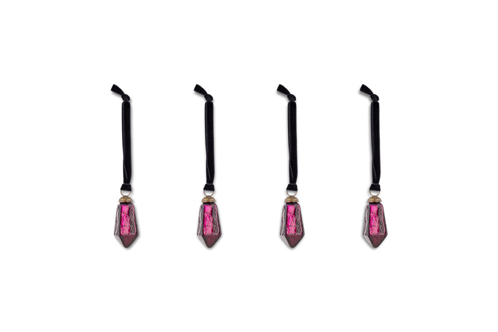 Boules Ratnam - Rubis Petit (Lot de 4)