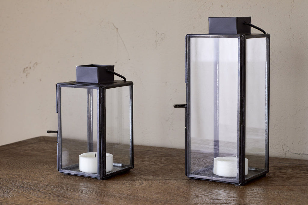 Mini lanterne de table Sia - Noir