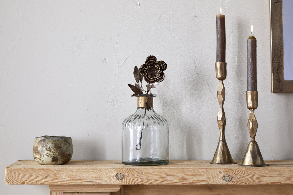 Rose à tige Svara - Laiton antique