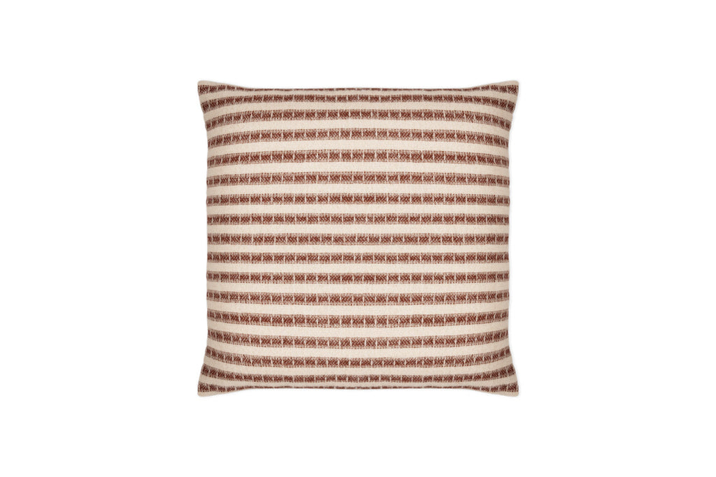 Housse de coussin en laine Sanval - Bordeaux