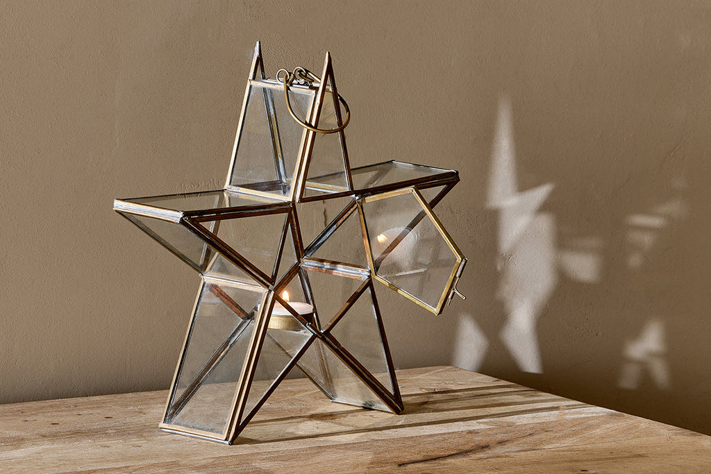 Étoile debout Sanwi en laiton