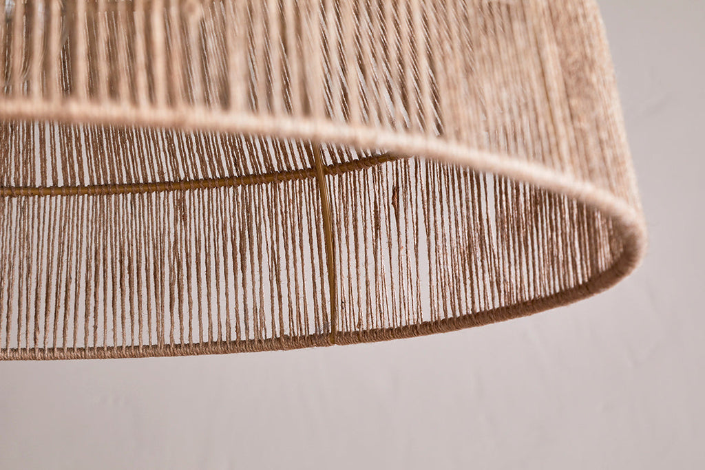 Abat-jour en jute naturel Tivi - Naturel