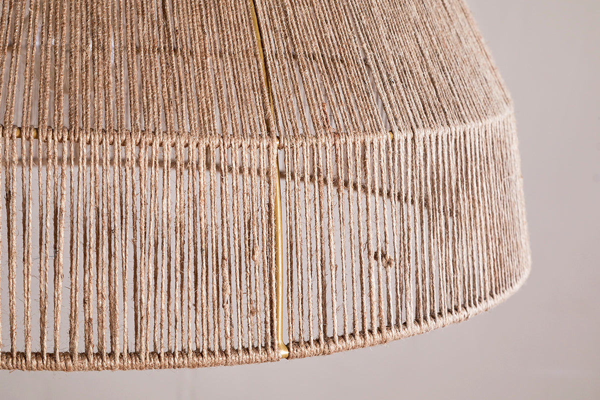 Abat-jour en jute naturel Tivi - Naturel