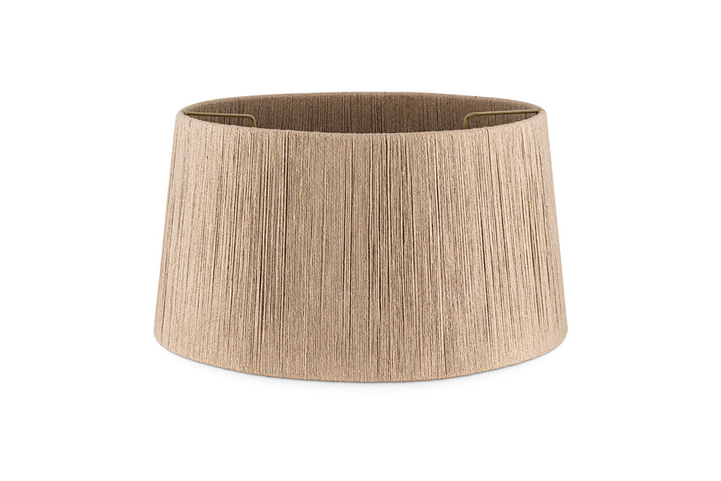 Abat-jour en jute tissé Tiwa - Naturel