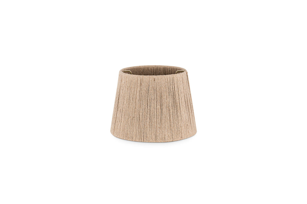 Abat-jour en jute tissé Tiwa - Naturel