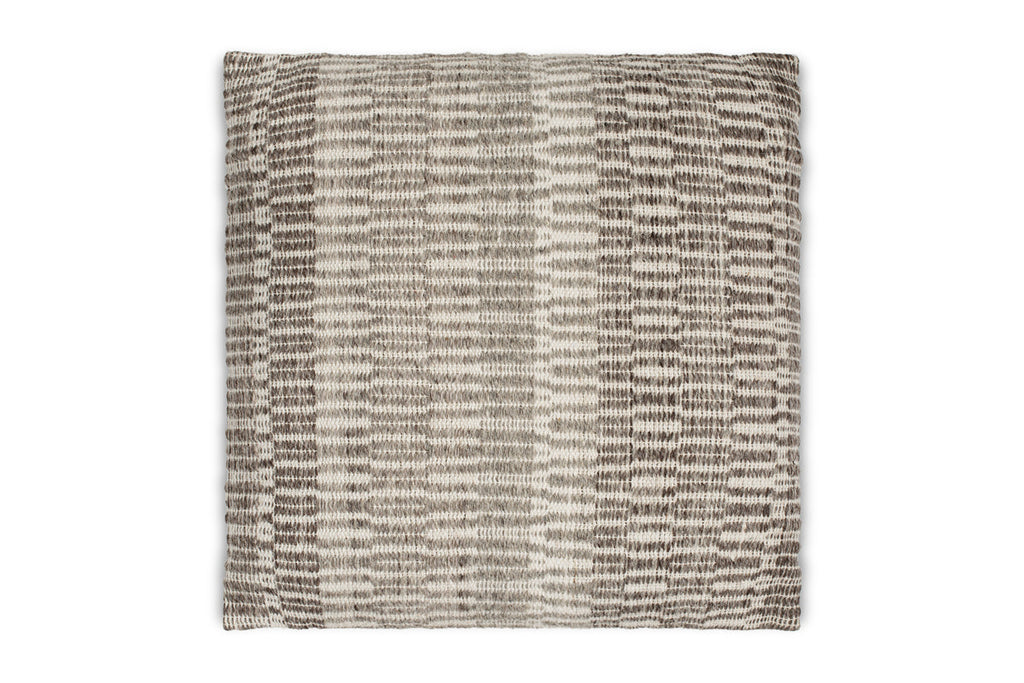 Housse de coussin en laine Aahna - Anthracite