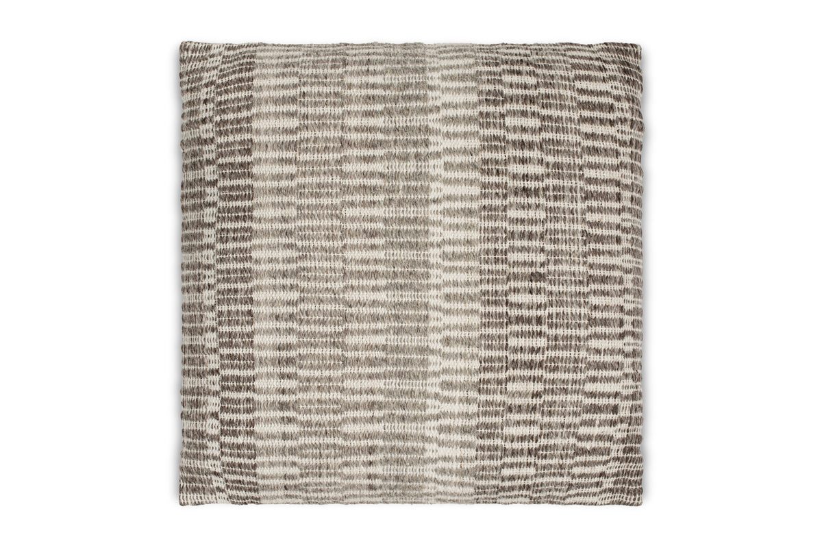 Housse de coussin en laine Aahna - Anthracite