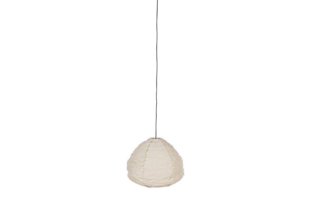 Abat-jour en coton Hirana - Naturel - Grand