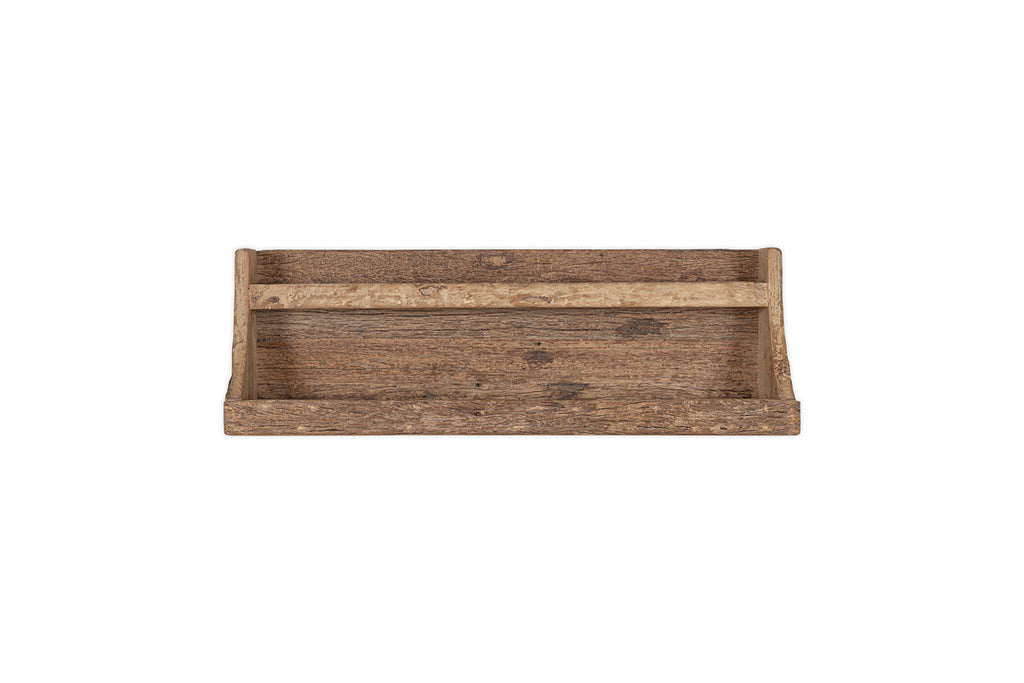 Étagère de rangement en bois recyclé Ibo - Naturel