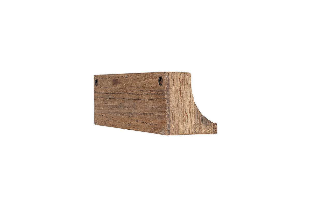 Étagère de rangement en bois recyclé Ibo - Naturel