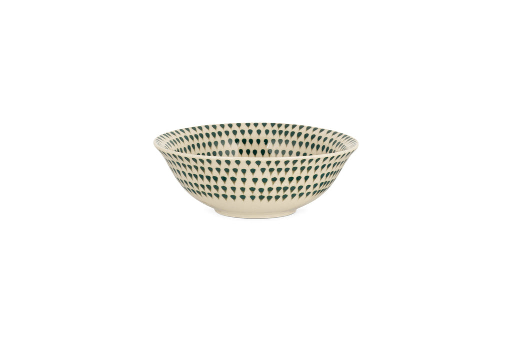 Service de table Juniper Drop – Crème et genévrier (lot de 12)