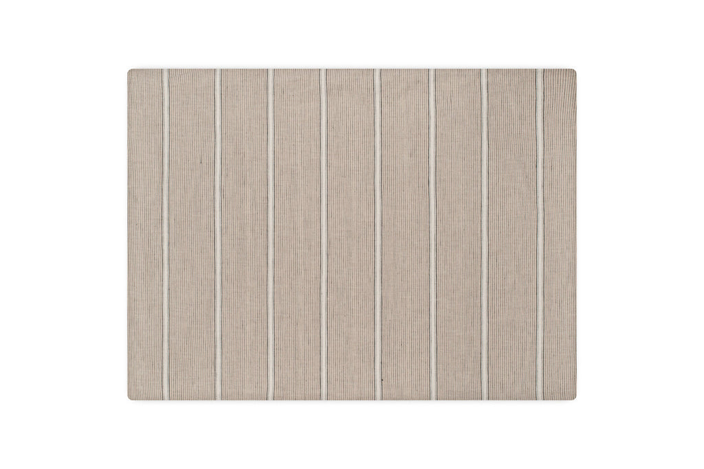 Taies d'oreiller Mora en chanvre et coton - Gris pierre