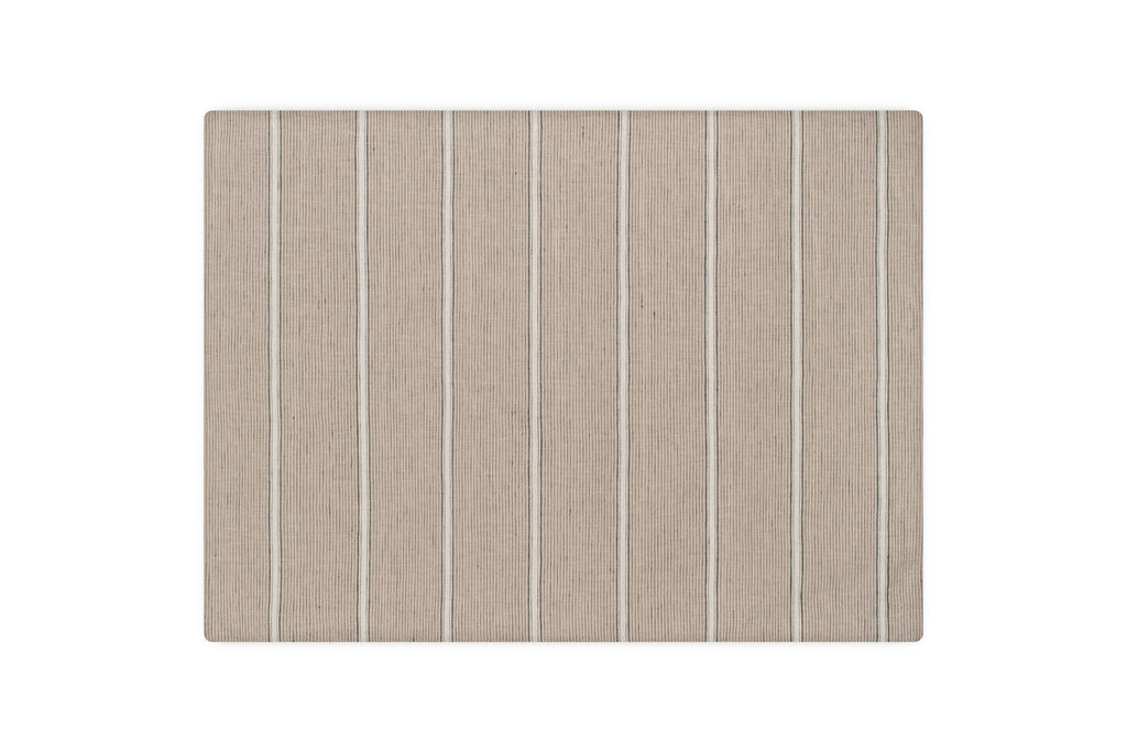 Taies d'oreiller Mora en chanvre et coton - Gris pierre